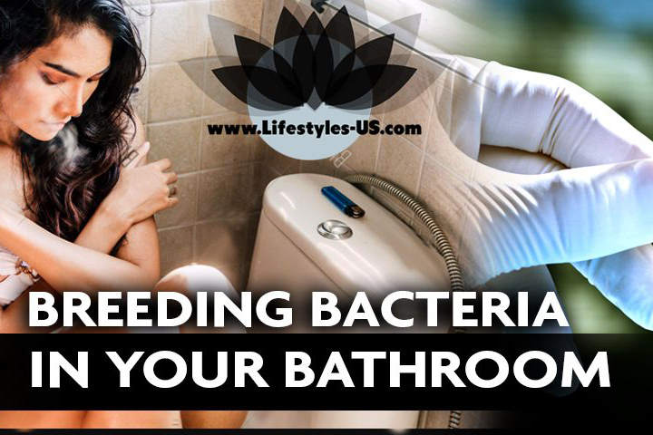 Breeding bacteria in your bathroom